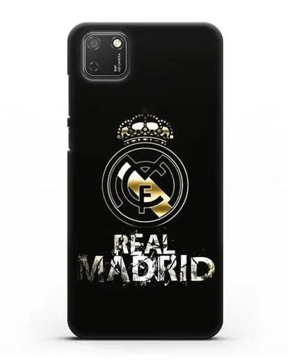 Чехол с логотипом и надписью Real Madrid силиконовый для Honor 9S