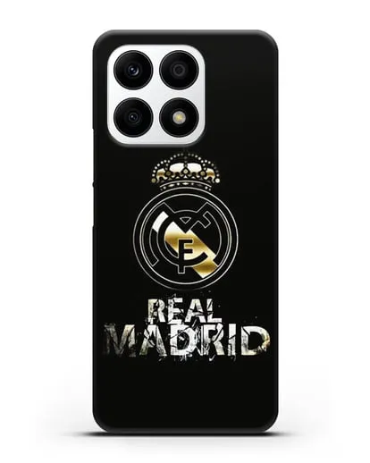 Чехол с логотипом и надписью Real Madrid силиконовый для Honor X8a
