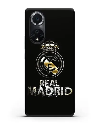 Чехол с логотипом и надписью Real Madrid силиконовый для Huawei Nova 9