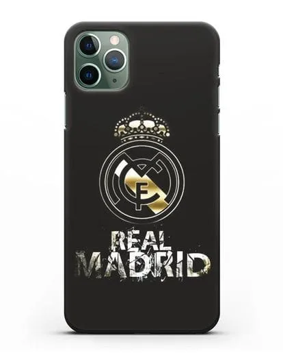 Чехол с логотипом и надписью Real Madrid силиконовый для iPhone 11 Pro Max