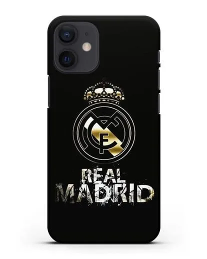 Чехол с логотипом и надписью Real Madrid силиконовый для iPhone 12 mini