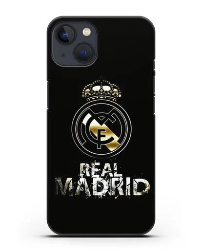 Чехол с логотипом и надписью Real Madrid силиконовый для iPhone 13 Mini