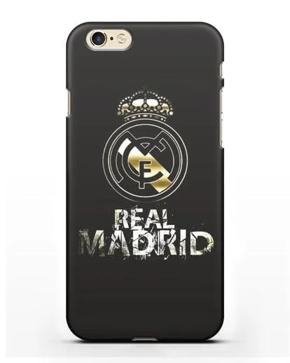 Чехол с логотипом и надписью Real Madrid силиконовый для iPhone 6