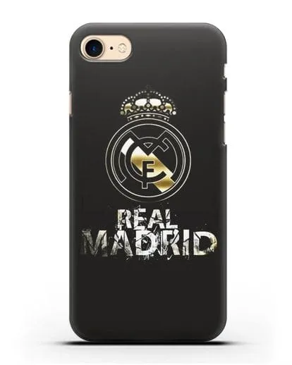Чехол с логотипом и надписью Real Madrid силиконовый для iPhone 7