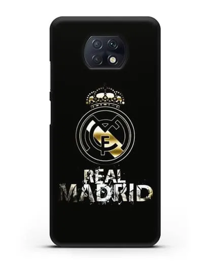 Чехол с логотипом и надписью Real Madrid силиконовый для Xiaomi Redmi Note 9T