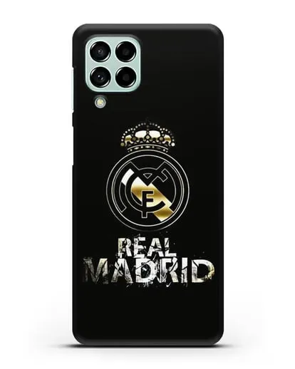 Чехол с логотипом и надписью Real Madrid силиконовый для Samsung Galaxy M53 [SM-M536]