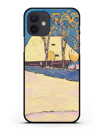 Чехол Зима на Ошванде (Амиет Куно) силиконовый для iPhone 12