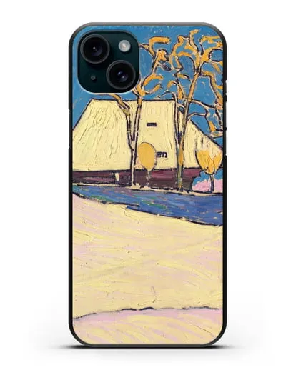 Чехол Зима на Ошванде (Амиет Куно) силиконовый для iPhone 15 Plus