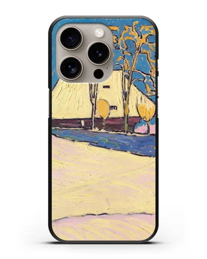 Чехол Зима на Ошванде (Амиет Куно) силиконовый для iPhone 15 Pro