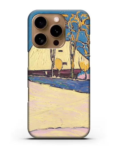 Чехол Зима на Ошванде (Амиет Куно) силиконовый для iPhone 16 Pro