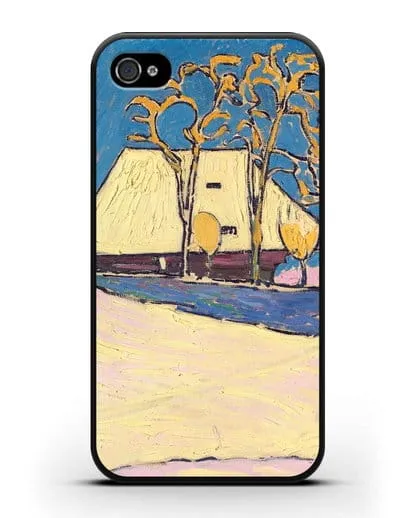 Чехол Зима на Ошванде (Амиет Куно) силиконовый для iPhone 4/4s