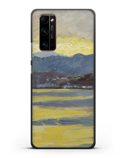 Чехол Настроение Фен. Цюрихское озеро (Амиет Куно) силиконовый для Honor 30 Pro
