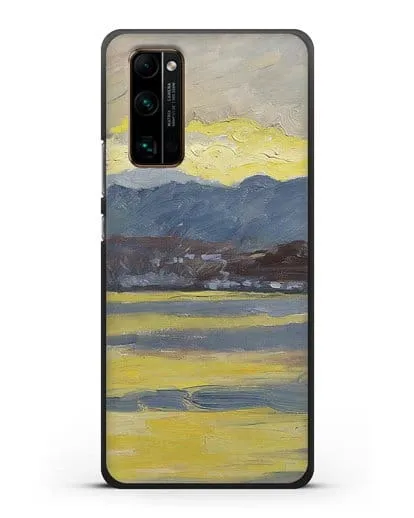 Чехол Настроение Фен. Цюрихское озеро (Амиет Куно) силиконовый для Honor 30 Pro Plus