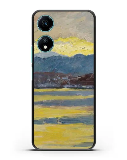 Чехол Настроение Фен. Цюрихское озеро (Амиет Куно) силиконовый для Honor X5 Plus