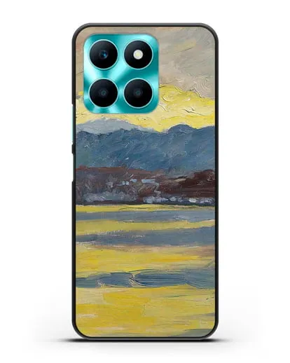 Чехол Настроение Фен. Цюрихское озеро (Амиет Куно) силиконовый для Honor X6a