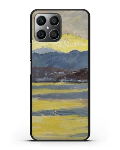Чехол Настроение Фен. Цюрихское озеро (Амиет Куно) силиконовый для Honor X8