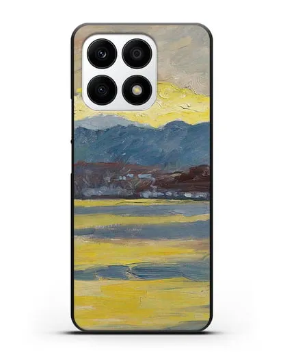 Чехол Настроение Фен. Цюрихское озеро (Амиет Куно) силиконовый для Honor X8a