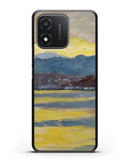 Чехол Настроение Фен. Цюрихское озеро (Амиет Куно) силиконовый для Honor X5