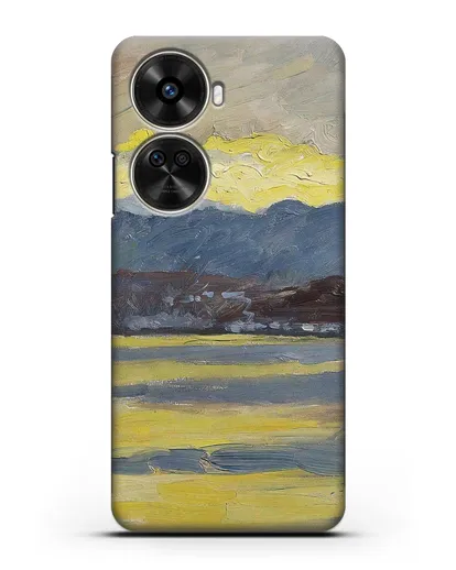 Чехол Настроение Фен. Цюрихское озеро (Амиет Куно) силиконовый для Huawei Nova 12 SE