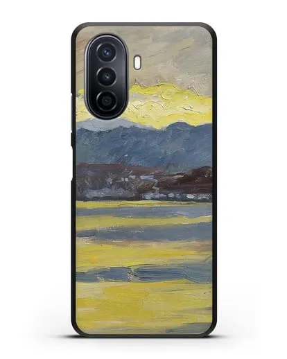 Чехол Настроение Фен. Цюрихское озеро (Амиет Куно) силиконовый для Huawei Nova Y70