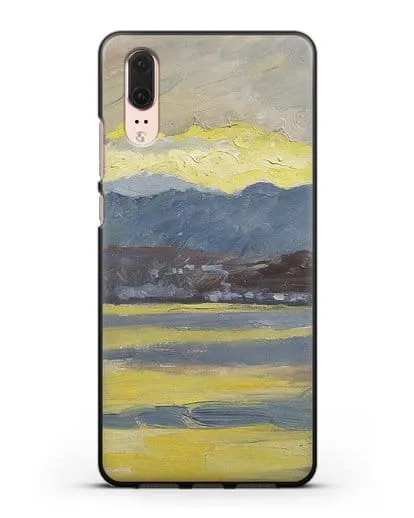 Чехол Настроение Фен. Цюрихское озеро (Амиет Куно) силиконовый для Huawei P20