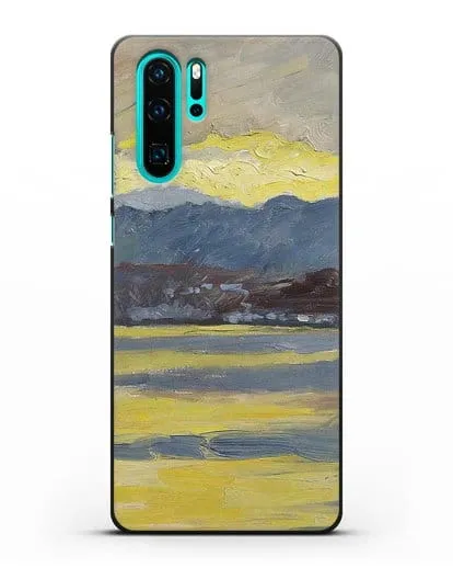 Чехол Настроение Фен. Цюрихское озеро (Амиет Куно) силиконовый для Huawei P30 Pro