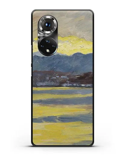 Чехол Настроение Фен. Цюрихское озеро (Амиет Куно) силиконовый для Huawei P50