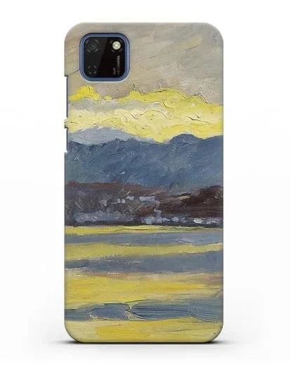 Чехол Настроение Фен. Цюрихское озеро (Амиет Куно) силиконовый для Huawei Y5P