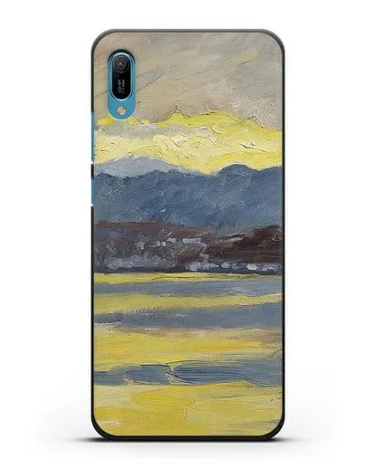 Чехол Настроение Фен. Цюрихское озеро (Амиет Куно) силиконовый для Huawei Y6 2019