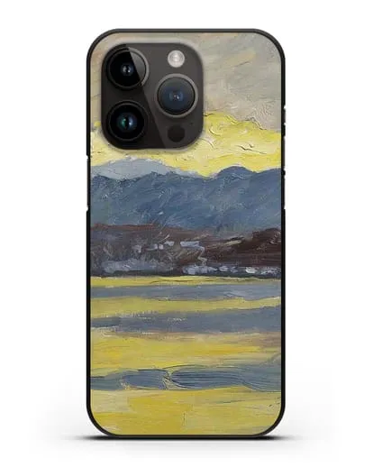 Чехол Настроение Фен. Цюрихское озеро (Амиет Куно) силиконовый для iPhone 14 Pro