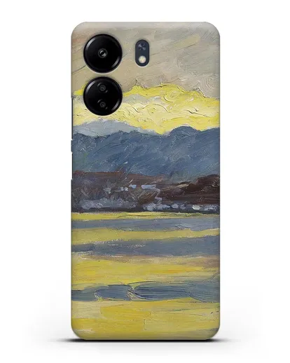 Чехол Настроение Фен. Цюрихское озеро (Амиет Куно) силиконовый для Xiaomi Poco C65