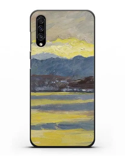 Чехол Настроение Фен. Цюрихское озеро (Амиет Куно) силиконовый для Samsung Galaxy A30s [SM-A307FN]