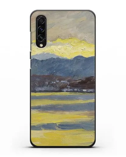 Чехол Настроение Фен. Цюрихское озеро (Амиет Куно) силиконовый для Samsung Galaxy A50s [SM-F507FN]