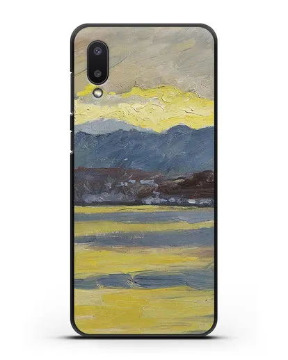 Чехол Настроение Фен. Цюрихское озеро (Амиет Куно) силиконовый для Samsung Galaxy A02 [SM-A022G]