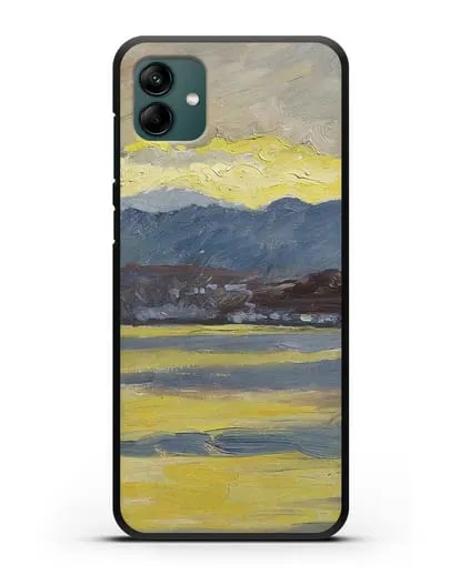 Чехол Настроение Фен. Цюрихское озеро (Амиет Куно) силиконовый для Samsung Galaxy A04 [SM-A045F]