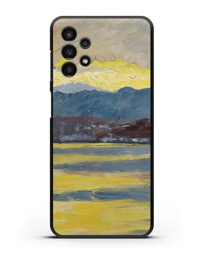 Чехол Настроение Фен. Цюрихское озеро (Амиет Куно) силиконовый для Samsung Galaxy A13 4G [SM-A135F]