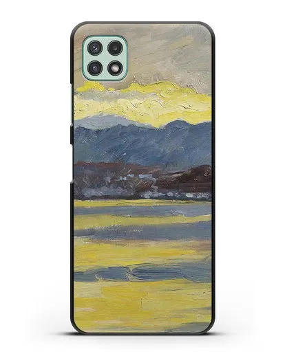 Чехол Настроение Фен. Цюрихское озеро (Амиет Куно) силиконовый для Samsung Galaxy A22 [SM-A225F]