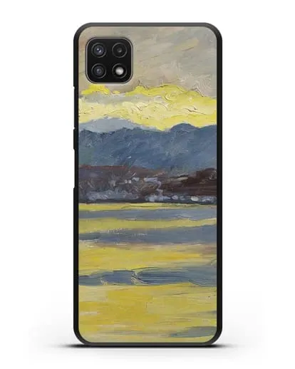 Чехол Настроение Фен. Цюрихское озеро (Амиет Куно) силиконовый для Samsung Galaxy A22s [A226B]