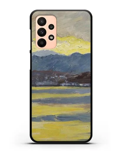 Чехол Настроение Фен. Цюрихское озеро (Амиет Куно) силиконовый для Samsung Galaxy A23 [SM-A235F]