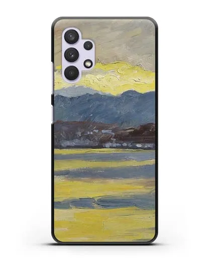 Чехол Настроение Фен. Цюрихское озеро (Амиет Куно) силиконовый для Samsung Galaxy A33