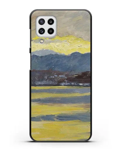 Чехол Настроение Фен. Цюрихское озеро (Амиет Куно) силиконовый для Samsung Galaxy M32 [SM-M325F]