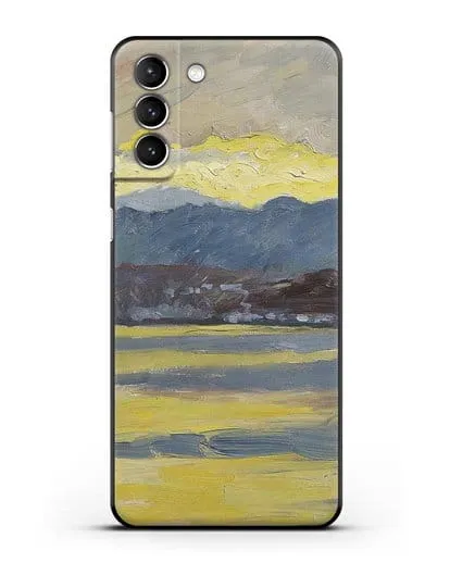 Чехол Настроение Фен. Цюрихское озеро (Амиет Куно) силиконовый для Samsung Galaxy S21 Plus [SM-G996B]