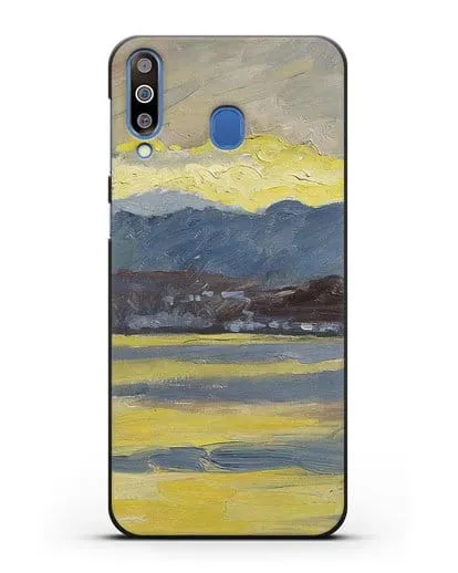 Чехол Настроение Фен. Цюрихское озеро (Амиет Куно) силиконовый для Samsung Galaxy M30 [SM-M305F]