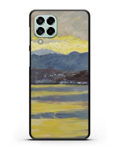 Чехол Настроение Фен. Цюрихское озеро (Амиет Куно) силиконовый для Samsung Galaxy M33 [SM-M336]