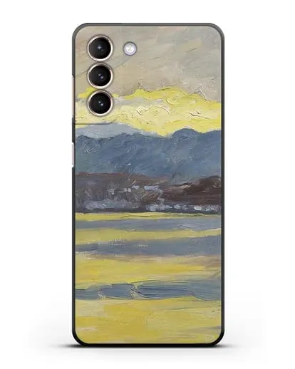 Чехол Настроение Фен. Цюрихское озеро (Амиет Куно) силиконовый для Samsung Galaxy S21 FE [G990B]