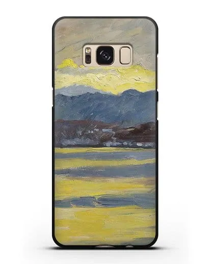 Чехол Настроение Фен. Цюрихское озеро (Амиет Куно) силиконовый для Samsung Galaxy S8 [SM-950F]