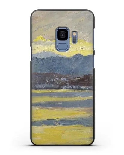 Чехол Настроение Фен. Цюрихское озеро (Амиет Куно) силиконовый для Samsung Galaxy S9 [SM-G960F]