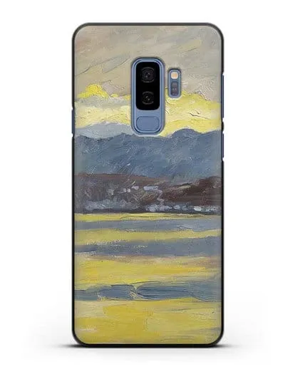Чехол Настроение Фен. Цюрихское озеро (Амиет Куно) силиконовый для Samsung Galaxy S9 Plus [SM-G965F]