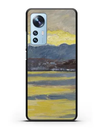 Чехол Настроение Фен. Цюрихское озеро (Амиет Куно) силиконовый для Xiaomi 12 Lite