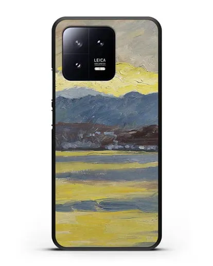 Чехол Настроение Фен. Цюрихское озеро (Амиет Куно) силиконовый для Xiaomi 13